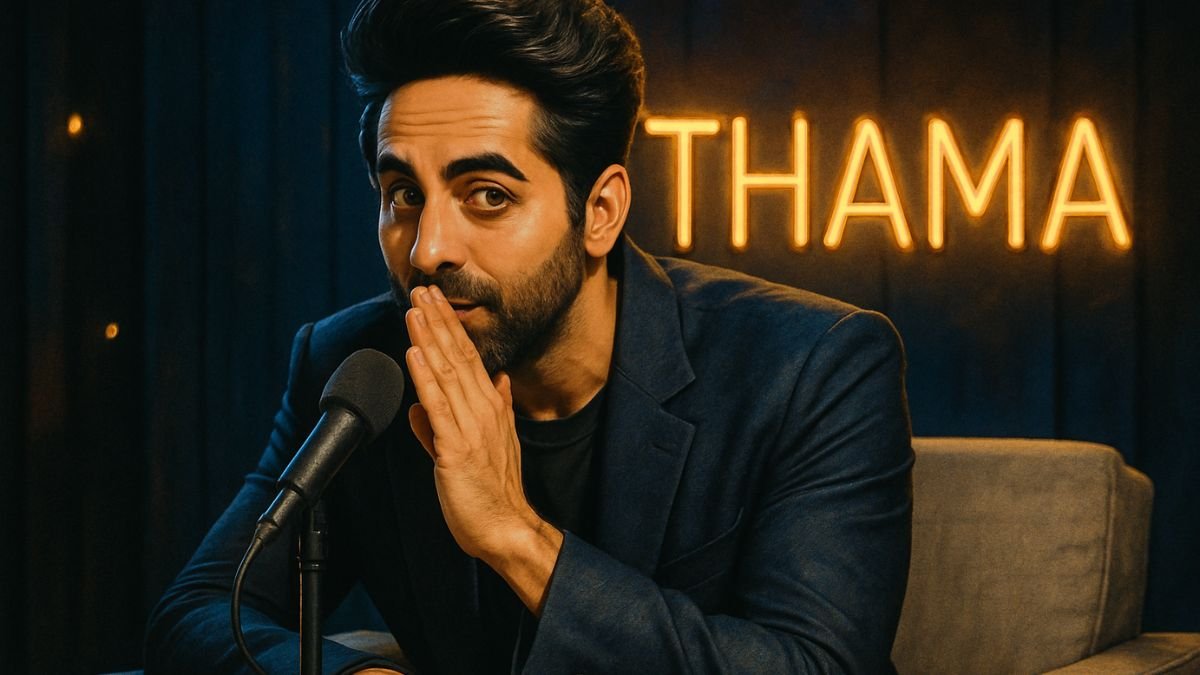 Ayushmann Ne Chupke Se Bata Diya 'Thama' Ka Raaz Bola - 'Iss Baar Hero-Villain Ka Fark Karna Mushkil Hoga!'