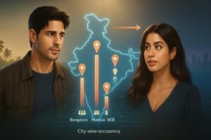 North vs South BengaluruChennai me zyada footfalls—Param Sundari ki regional occupancy ka asli breakdown