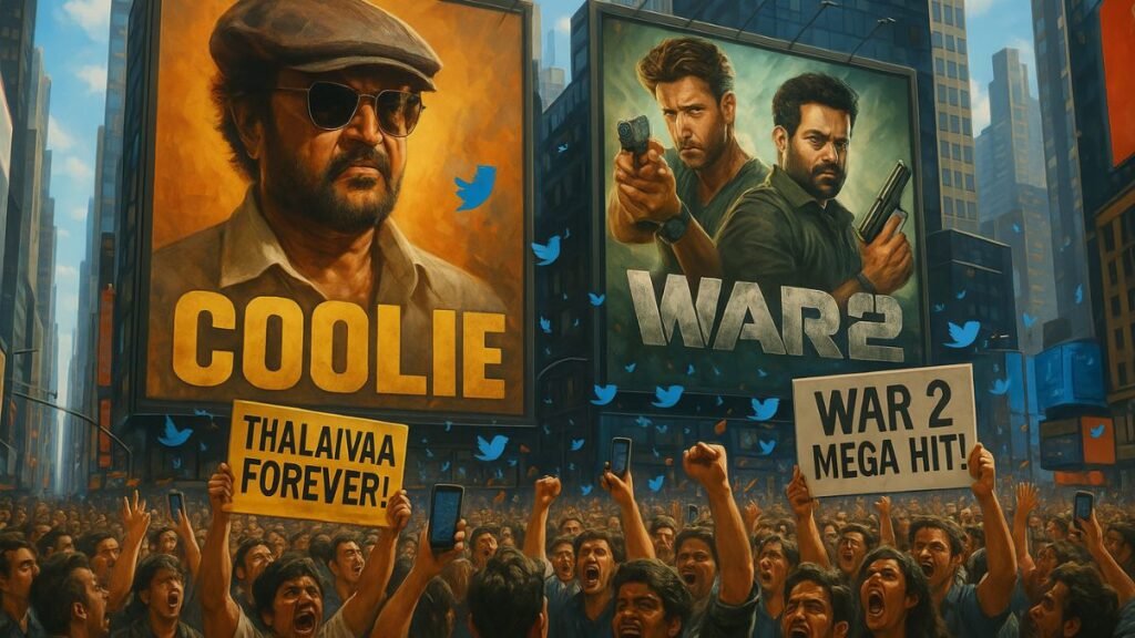 Rajini vs War 2 US Box Office Mein Fans Ka Hungama, Twitter Par Full-On Mahayudh! (2)