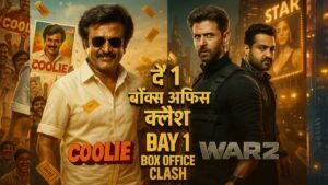 War 2 vs Coolie Day 1 Collection Rajinikanth Ne Hrithik & Jr NTR Ko Hindi Belt Aur Telugu States Mein Kaise Hara Diya