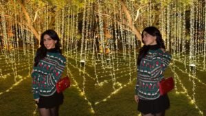 khushi-kapoor-quirky-christmas-tree-martini-mushrooms-mini-boney-sridevi-viral